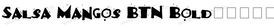 Salsa Mangos BTN Bold字体转换